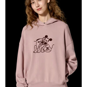 Women's UNIQLO Disney Yu Nagaba Mickey & Pluto Hoodies